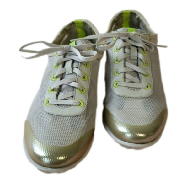 Rockport TruWalk yellow & grey high quality vented mesh quality walking shoes - Picture 2 of 10